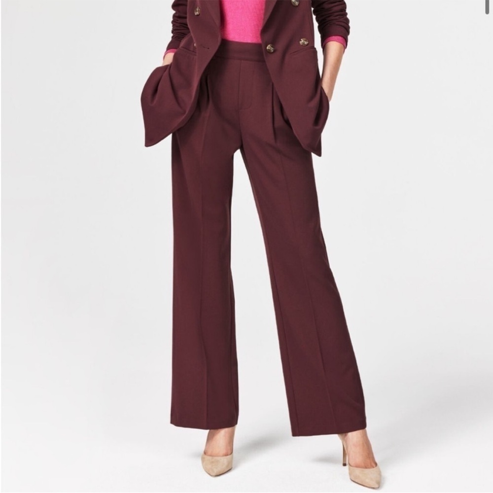 Nic+Zoe 31 " The Avenue Wide Leg Pleated Pant